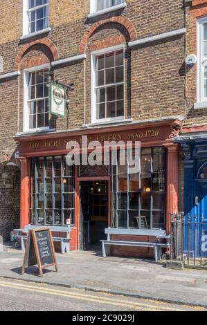 La taverne de Jérusalem à Clerkenwell. Banque D'Images