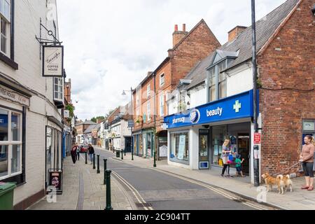 King Street, Southwell, Notinghamshire, Angleterre, Royaume-Uni Banque D'Images