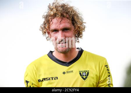 ECHT, PAYS-BAS - JUILLET 26: Tobias Pachonik de VVV Venlo vu pendant le match d'avant-saison EVV v VVV Venlo le 26 juillet 2020 à Echt, pays-Bas. Banque D'Images