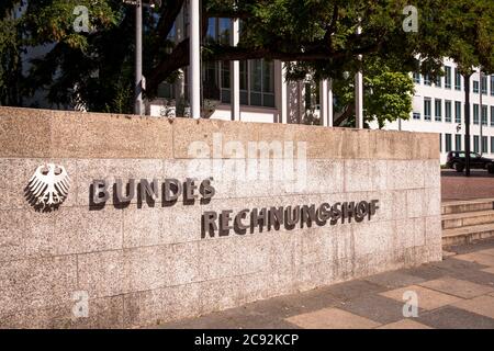 Cour fédérale allemande des comptes, Bonn, Rhénanie-du-Nord-Westphalie, Allemagne. Der Bundesrechnungshof, Bonn, Nordrhein-Westfalen, Allemagne. Banque D'Images