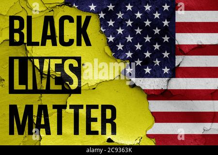 États-Unis, Black Lives Matter, BLM Banque D'Images