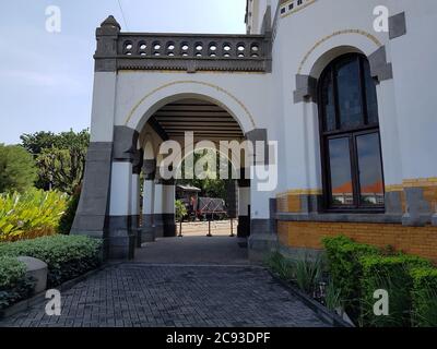 Lawang Sewu à Semarang, Indonésie Banque D'Images