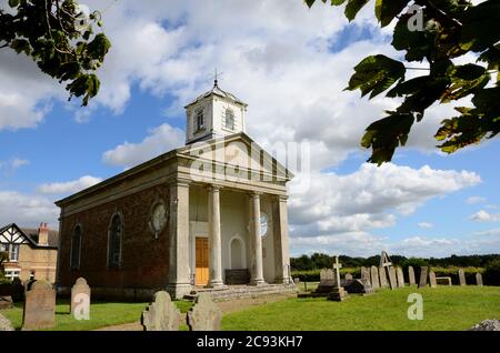 Eglise St Helen, Saxby, Lincolnshire, Angleterre, Royaume-Uni. Banque D'Images