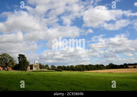 Eglise St Helen, Saxby, Lincolnshire, Angleterre, Royaume-Uni. Banque D'Images