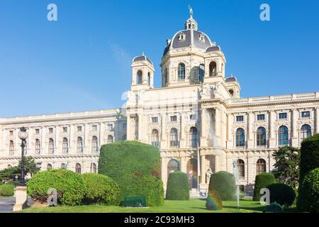 Wien, Vienne: Musée d'Histoire naturelle (Naturahistisches Museum) en 01. Vieille ville, Vienne, Autriche Banque D'Images