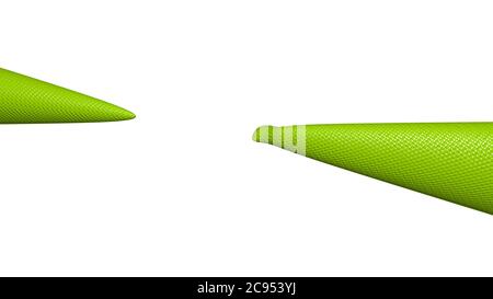 Forme mathématique faite de LA RÉUTILISATION DES GRAPHIQUES monochromique 3D courbe image d'arrière-plan abstraite faite de motifs tachetés simples avec des perspectives d'ombre. Illustration et affaires Banque D'Images