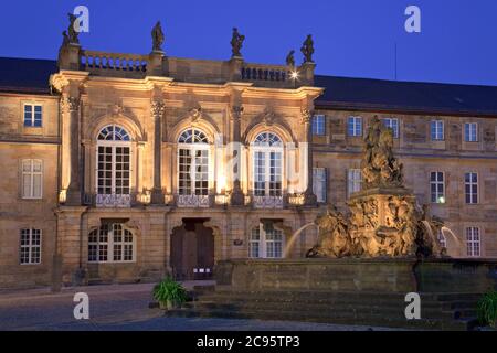 Géographie / Voyage, Allemagne, Bavière, Bayreuth, nouveau château, droits-supplémentaires-autorisations-Info-non-disponible Banque D'Images