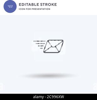 Vecteur icône de nourriture pour chats, signe plat rempli, pictogramme solide isolé sur blanc, illustration du logo. Icône nourriture pour chats pour présentation. Illustration de Vecteur