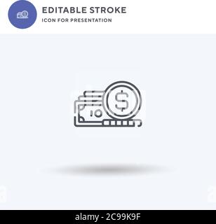 Castanets Icon vector, signe plat rempli, pictogramme solide isolé sur blanc, illustration du logo. Icône de castanets pour la présentation. Illustration de Vecteur