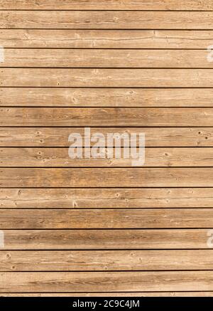 Mur de planches en bois à texture fine. Banque D'Images