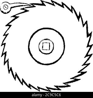 Un cliquet est un dispositif mécanique qui permet un mouvement linéaire ou rotatif continu dans une seule direction tout en empêchant le mouvement dans la direction opposée Illustration de Vecteur