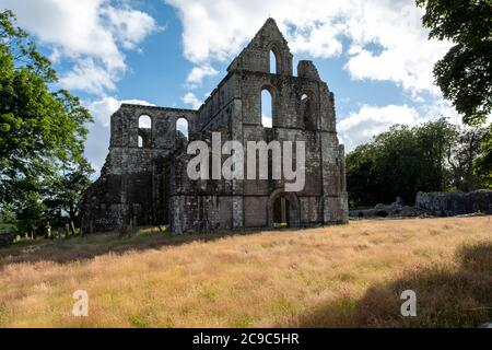 Dundrennan Abbey, Dumfries et Galloway, Écosse Banque D'Images