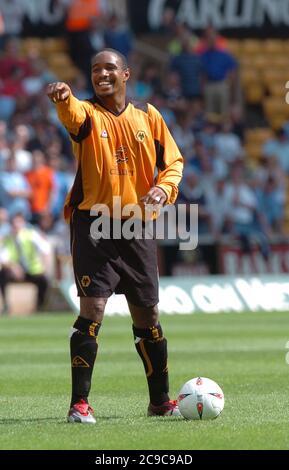 Paul Ince, capitaine de football de Wolverhampton Wanderers Banque D'Images