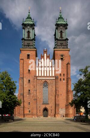 Poznan/Posen, Posener Dom, erzbischöfliche St.-Peter-und-Paul-Kathedrale (polnisch: Bazylika archikatedralna św. Piotra i św. Pawła W Poznaniu), Westf Banque D'Images