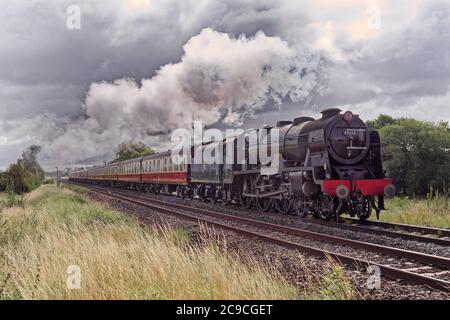 46100 « Royal Scot » prend le « English Riviera Express » Banque D'Images