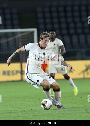 Turin, Italie. 29 juillet 2020. 22 Nicolo' Zaniolo (EN tant que Roma) pendant Torino contre Roma, série italienne UN match de football à Turin, Italie, juillet 29 2020 crédit: Agence de photo indépendante/Alamy Live News Banque D'Images