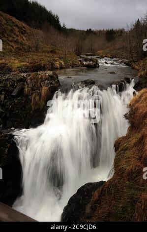 Cascade Severn-break-ITS-cou. Banque D'Images