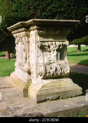 Église Sainte-Marie-la-Vierge, Painswick, Gloucestershire. Banque D'Images