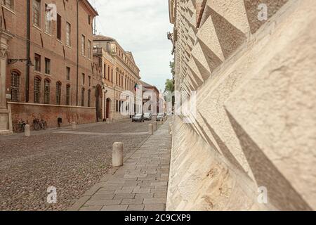 Palazzo dei Diamanti à Ferrara en Italie Banque D'Images