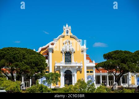 0814 Pavilhão Desportivo Carlos Lopes, Parque Eduardo VII, Lisbonne, Portugal, Europe Banque D'Images