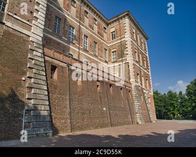 Château de Rivoli, Rivoli, Turin, Piémont, Italie Banque D'Images