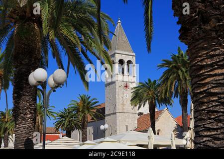 Église de Saint Dominique à Trogir, Croatie Banque D'Images