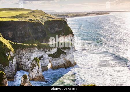 Whiterocks, Portrush, Co. Antrim, Irlande du Nord Banque D'Images