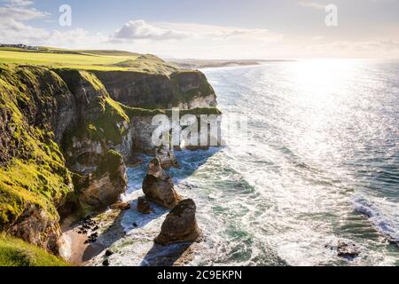 Whiterocks, Portrush, Co. Antrim, Irlande du Nord Banque D'Images