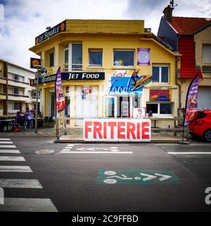 Merlimont, pas-de-Calais, Haut-de-France, France Banque D'Images