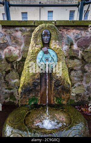 Le bec d'eau de Malvinha à Great Malvern, dans le Worcestershire, en Angleterre Banque D'Images