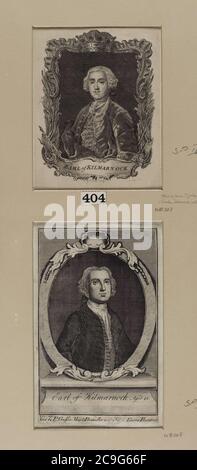 Jacobite grand-côté - William Boyd, 4e comte de Kilmarnock (1702-17460). Banque D'Images