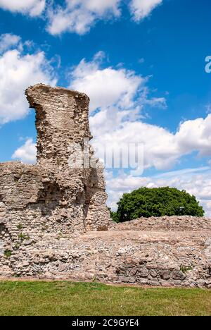 Les ruines du château d'Hadleigh dans l'Essex, Royaume-Uni Banque D'Images