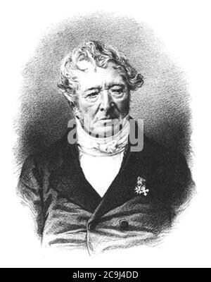 Jacques-Joseph Champollion. Banque D'Images