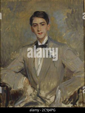 Jacques-Émile Blanche - Portrait de Jean Cocteau. Banque D'Images
