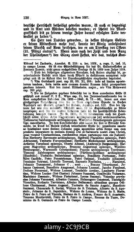 Jahrbücher Konrad II bande 1 149. Banque D'Images