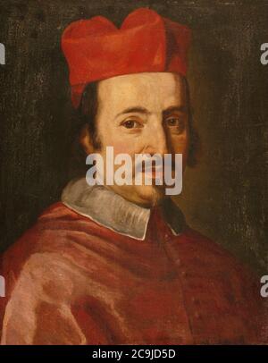 Jakob-Ferdinand Voet - Portrait du cardinal Federico Ubaldo Baldeschi Colonna (1624-1691) Banque D'Images