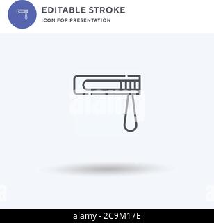 Vecteur d'icône Noisemaker, signe plat rempli, pictogramme solide isolé sur blanc, illustration du logo. Icône Noisemaker pour la présentation. Illustration de Vecteur