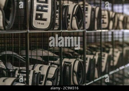 Brentwood Essex 1er août 2020 UN nouveau Covid safe boutique fitness Boxing studio, Box Gym Fitness ouvre aujourd'hui à Brentwood Essex Royaume-Uni crédit: Ian Davidson/Alamy Live News Banque D'Images