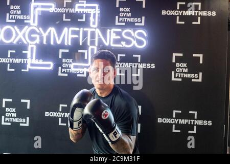 Brentwood Essex 1er août 2020 UN nouveau Covid safe boutique fitness Boxing studio, Box Gym Fitness ouvre aujourd'hui à Brentwood Essex Royaume-Uni crédit: Ian Davidson/Alamy Live News Banque D'Images