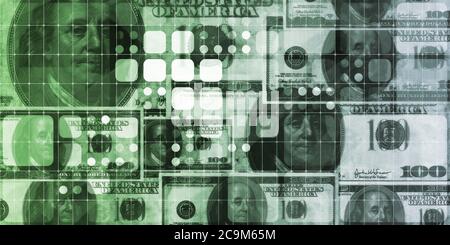 Art concept cybercriminalité en ligne en matière de blanchiment d'argent Banque D'Images