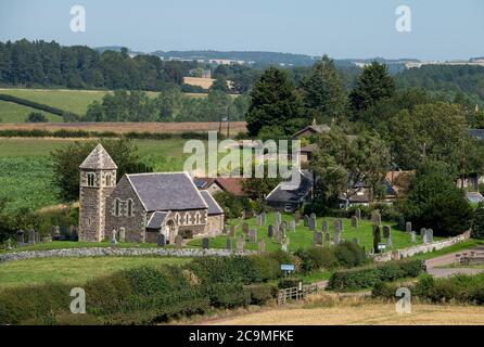 Branxton Church, Branxton, Northumberland, Angleterre. Banque D'Images