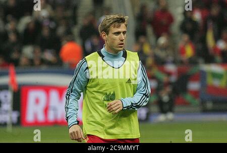 Monreal pendant la qualification coupe du monde 2014 France - Espagne 2013, le 26 2013 mars à Stade de France, France- photo Laurent Lairys / DPPI Banque D'Images