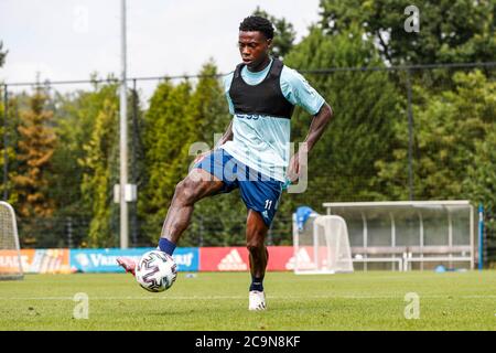 AMSTERDAM , 01-08-2020 , Sportpark de Toekomst , football néerlandais , Eredivisie , saison 2020 / 2021. Le joueur Ajax Quincy Promes pendant la session de formation d'Ajax Banque D'Images