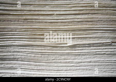 Détail de cellulose. Il provient principalement de la pâte de bois et du coton. Il est principalement utilisé pour produire du carton et du papier. Banque D'Images