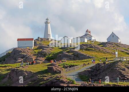 Phare de Cape Spear, St. John's (Terre-Neuve) Banque D'Images