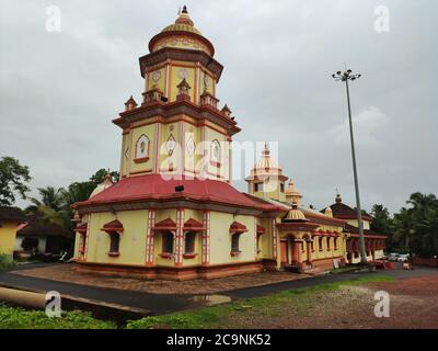 Temples hindous d'Arpora Banque D'Images