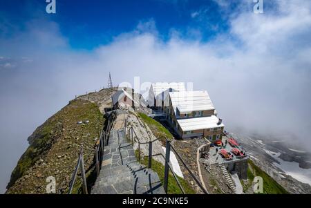 Maison d'hôtes au Säntis en Suisse Banque D'Images