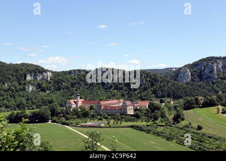 Benediktinerkloster Erzabtei St. Martin, Beuron, Bade-Wurtemberg, Allemagne Banque D'Images