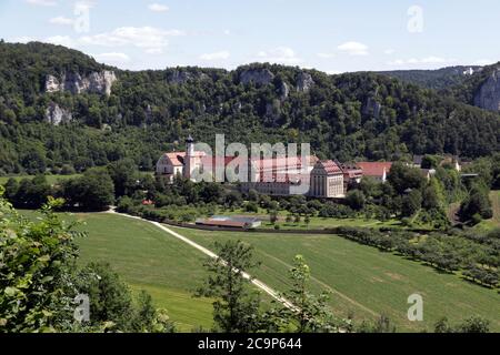 Benediktinerkloster Erzabtei St. Martin, Beuron, Bade-Wurtemberg, Allemagne Banque D'Images