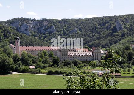 Benediktinerkloster Erzabtei St. Martin, Beuron, Bade-Wurtemberg, Allemagne Banque D'Images